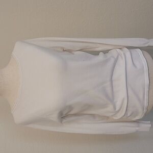 Milano Classic White Long Sleeve Top